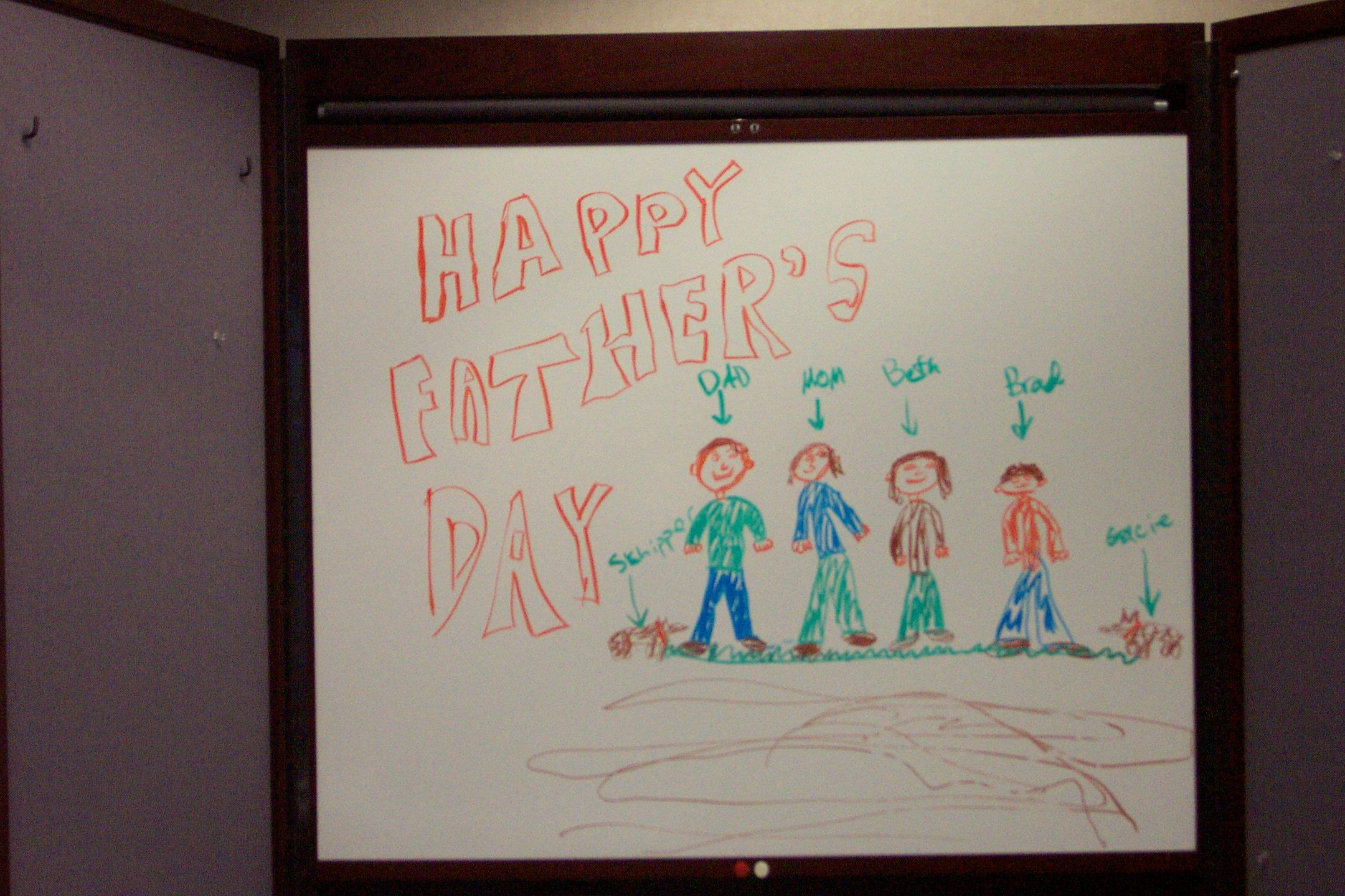 Brad's Father's Day Drawing 2