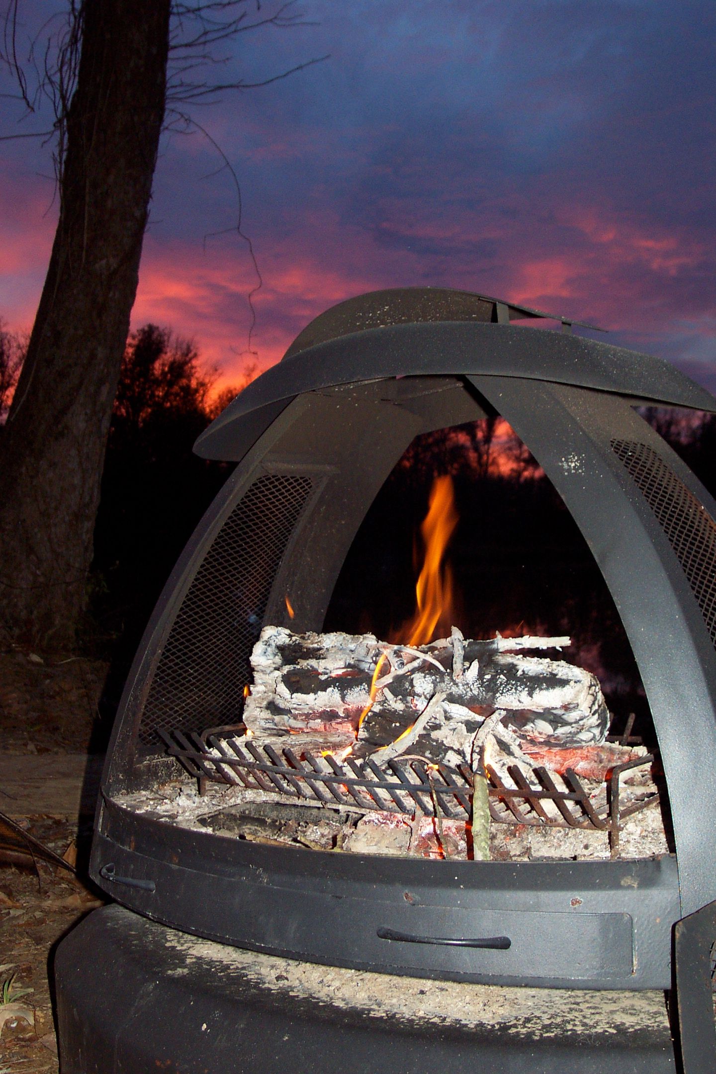 outdoor fire