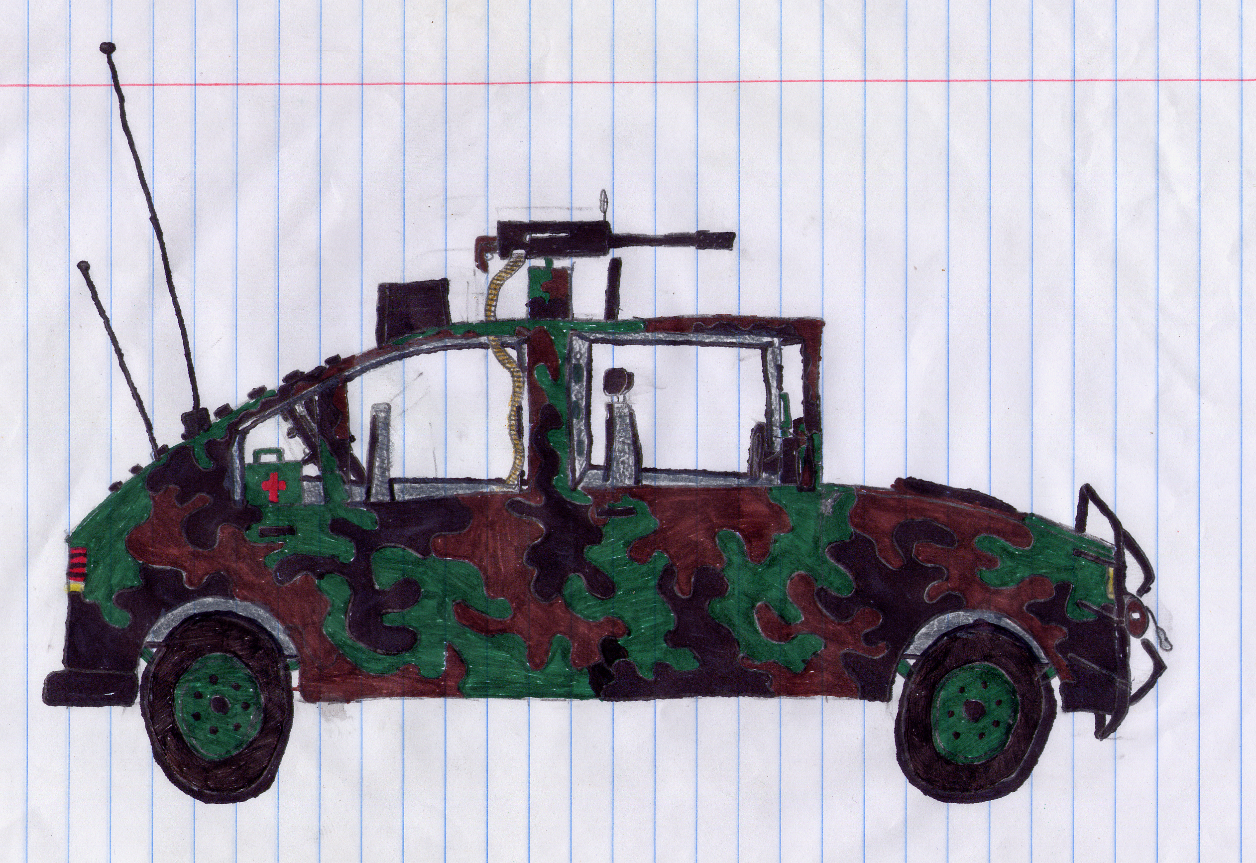 Brad's Humvee