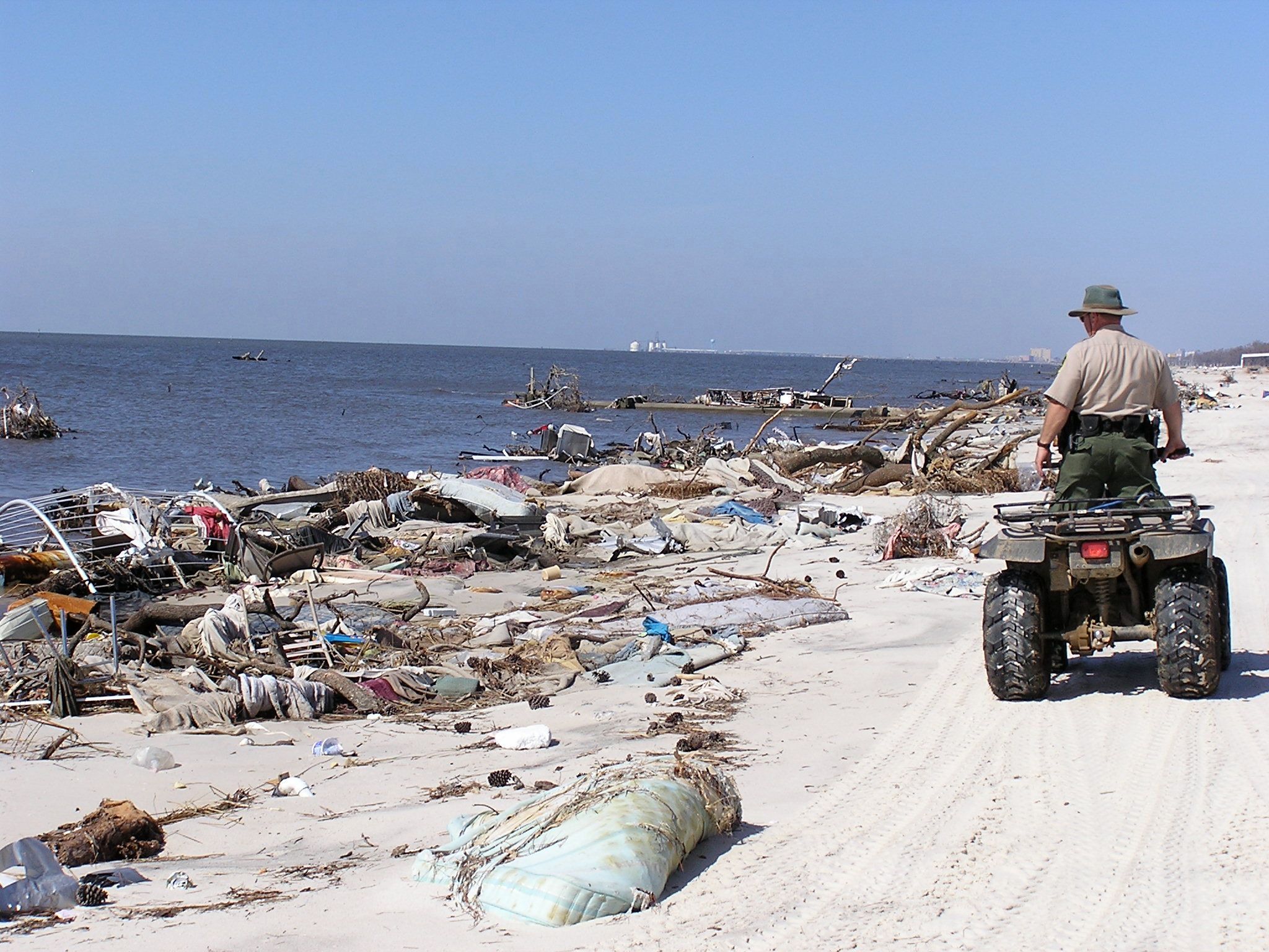 Trashed Beach Gulfport