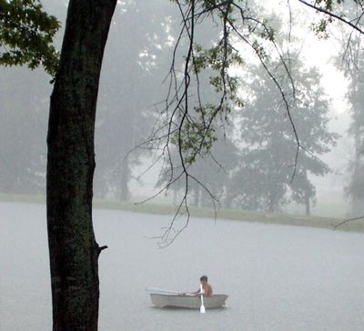 Rowin’ in the rain